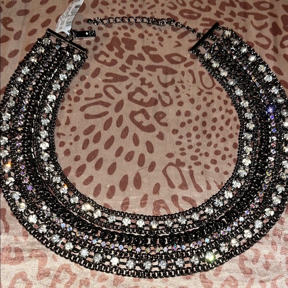 INC International Concepts Black and Silver Necklace - Picture 8 of 9